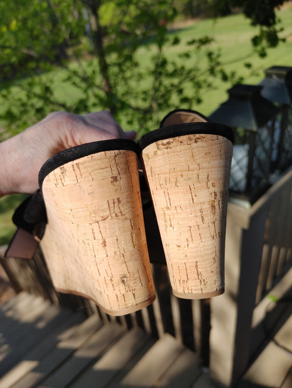 Veronica Beard HURLEY Suede & Leather Platform Sandal 10 - Picture 13 of 16
